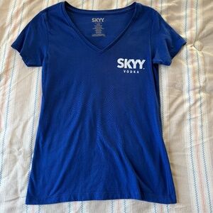 Skyy Vodka v-neck shirt